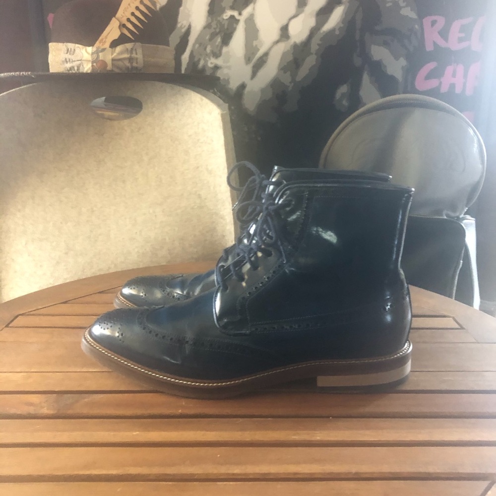 BOGA Italian Wingtip Oxford Boots